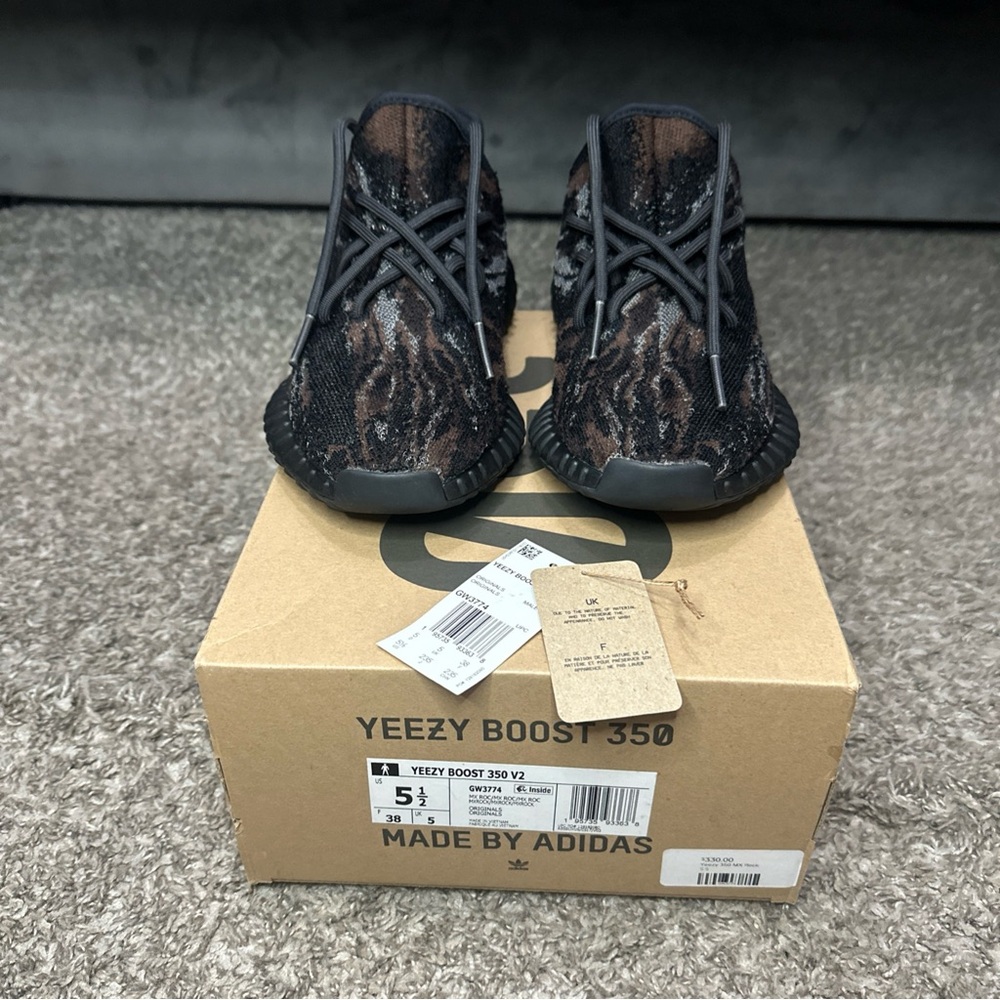 Adidas Yeezy Boost 350 V2 in Black and Brown
